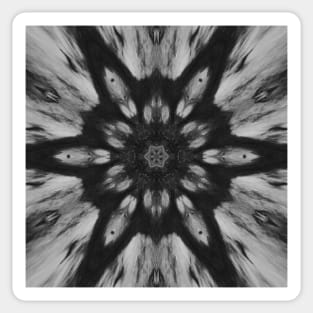 Gray Wiccan Digital Edit Witch Sticker
